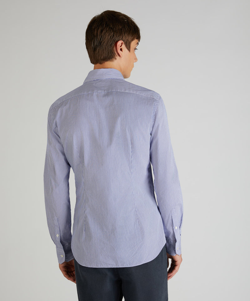 Slowear Camicia slim fit in cotone Negozi Online