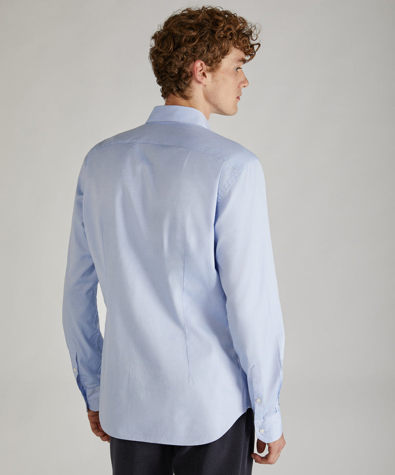 Slowear Camicia slim fit in cotone Oxford Presa