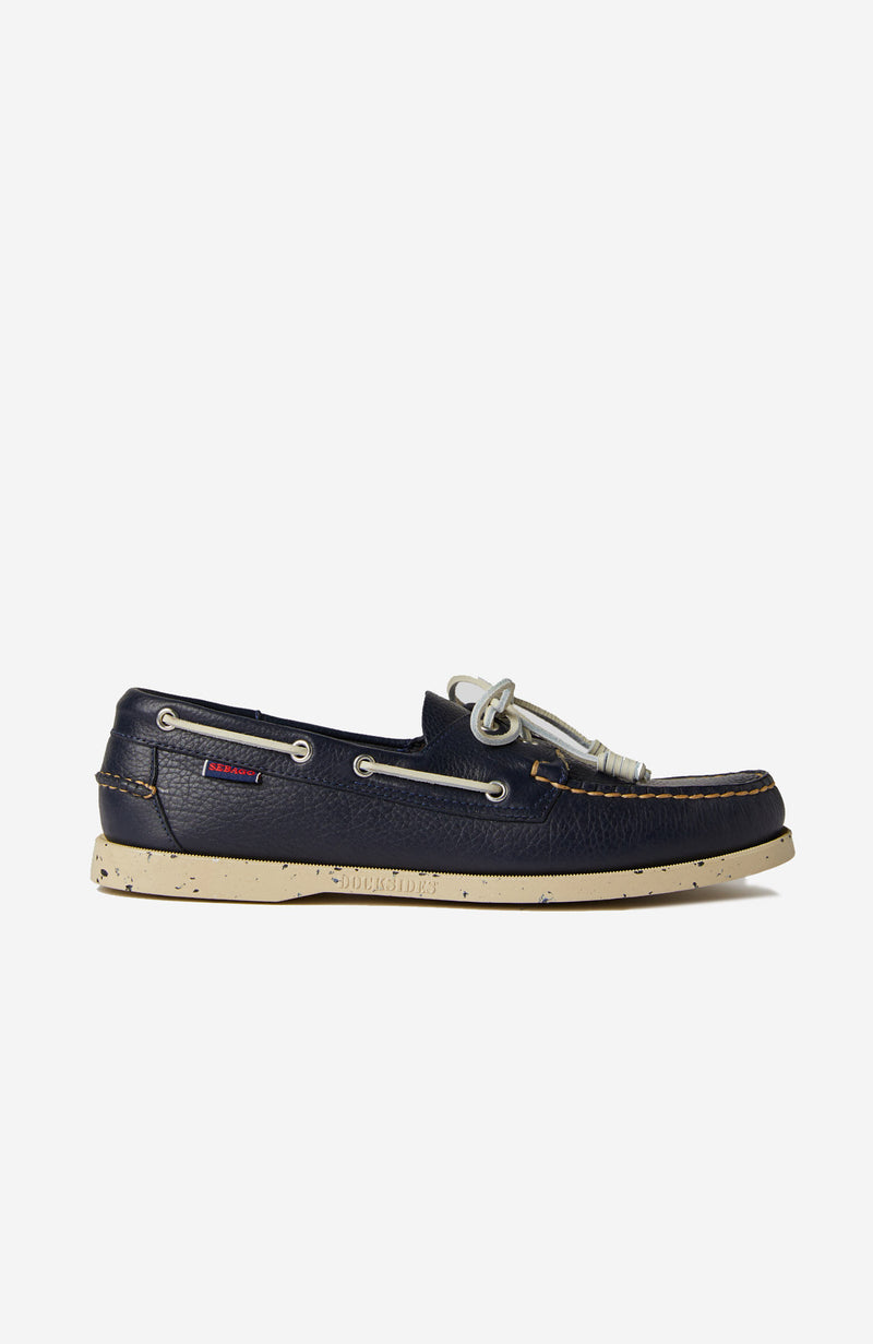 Slowear Scarpa da barca in pelle martellata Online