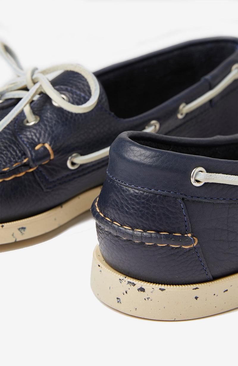 Slowear Scarpa da barca in pelle martellata Online