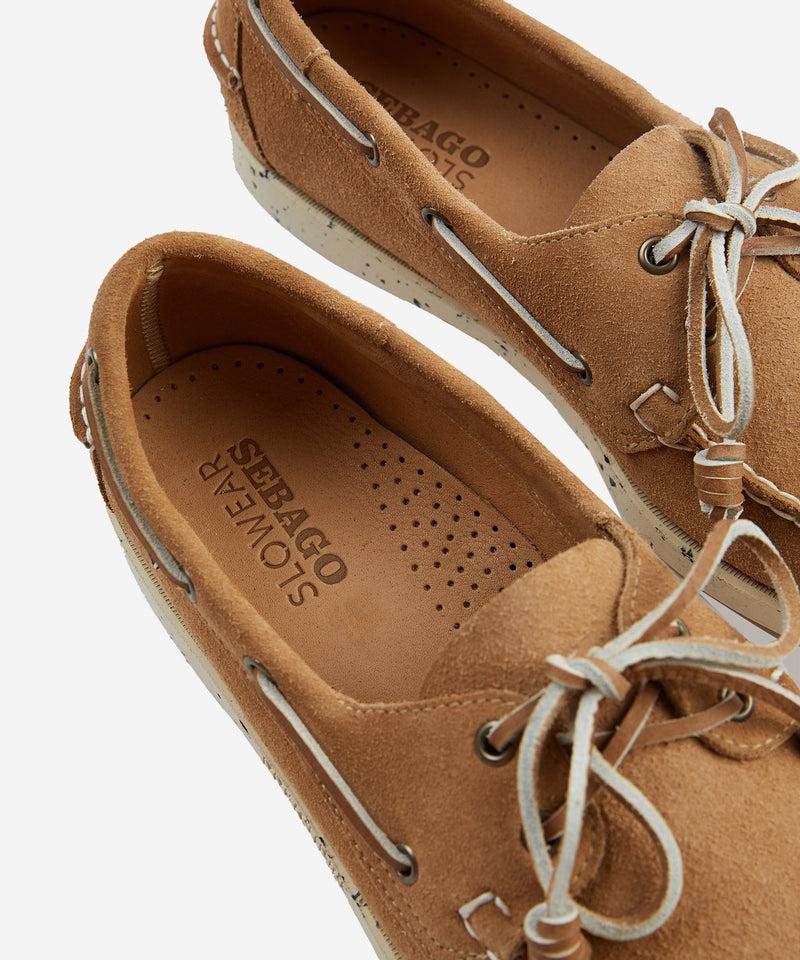 Slowear Scarpa da barca in pelle scamosciata Outlet