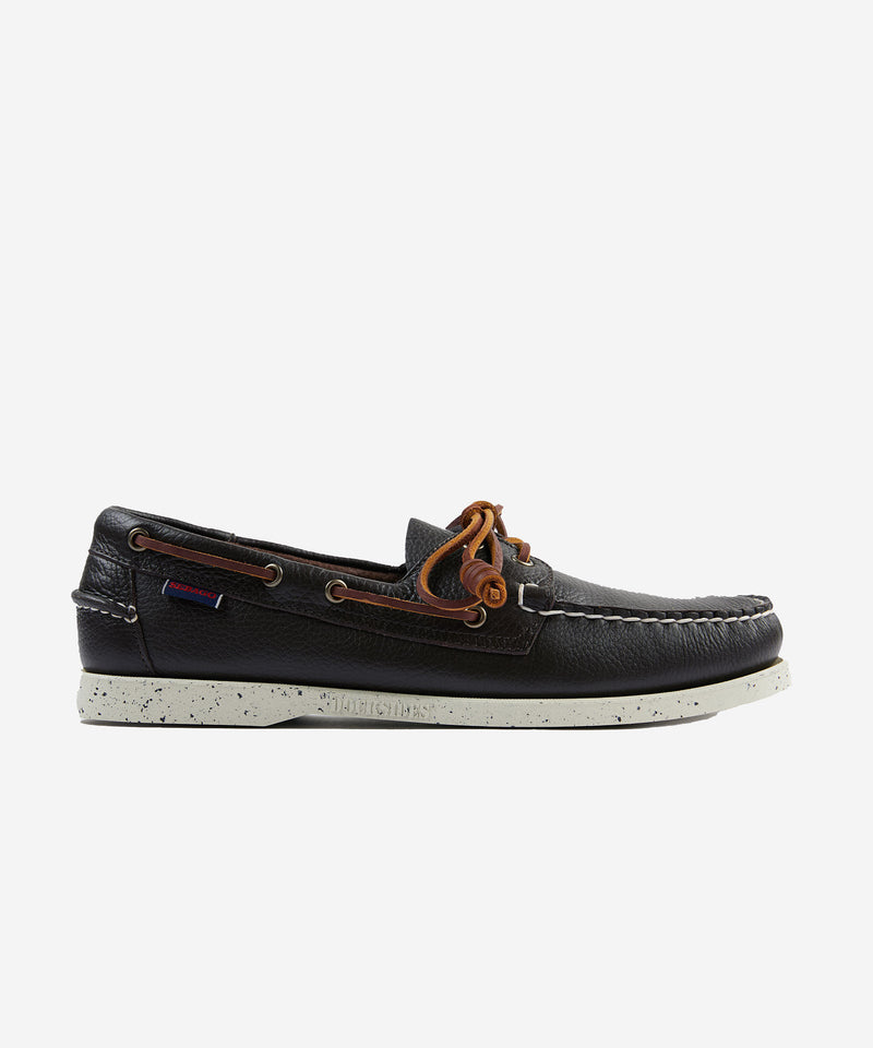 Slowear Scarpa da barca in pelle martellata In Vendita