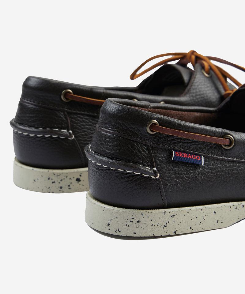 Slowear Scarpa da barca in pelle martellata In Vendita