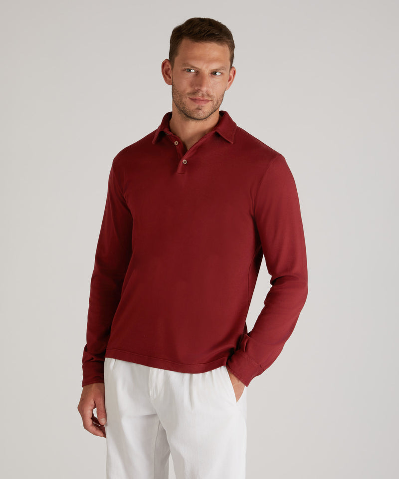 Slowear Polo slim fit in cotone Interlock certificato Hotsell