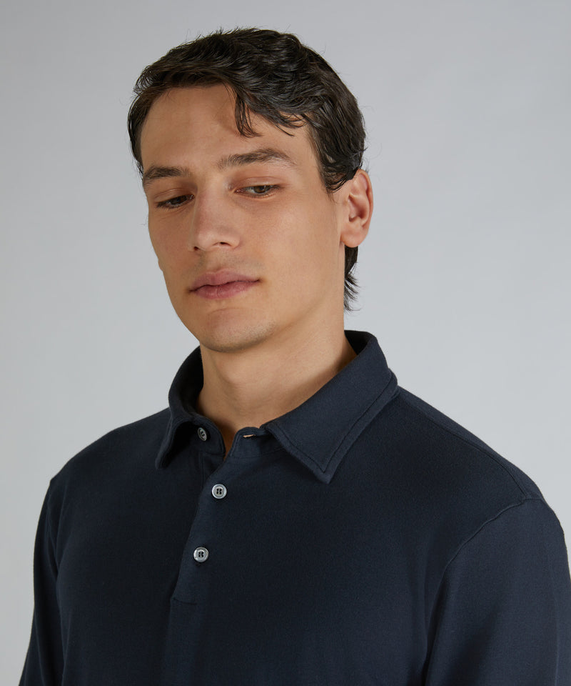 Slowear Polo slim fit in Interlock Vendita Economica