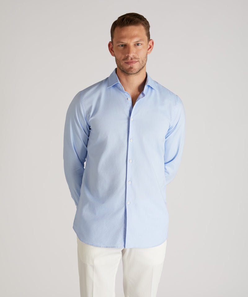 Slowear Camicia slim fit in cotone Oxford Saldi Di Fabbrica