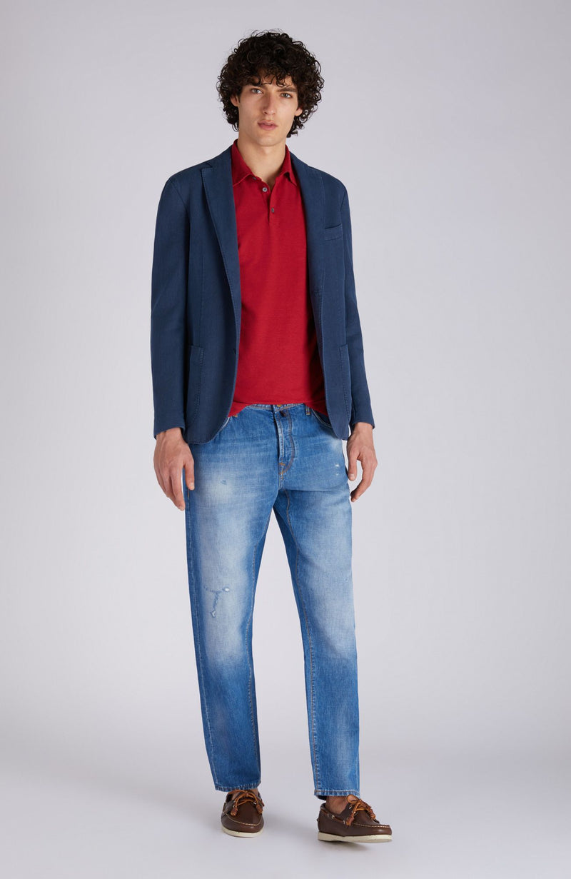 Slowear Polo slim fit in IceCotton organico Moda