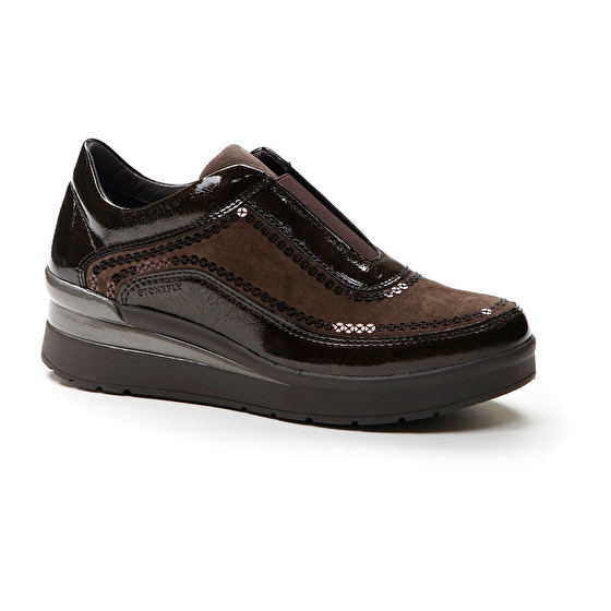 Stonefly CREAM 43 S.PATENT/VELOUR Sottocosto