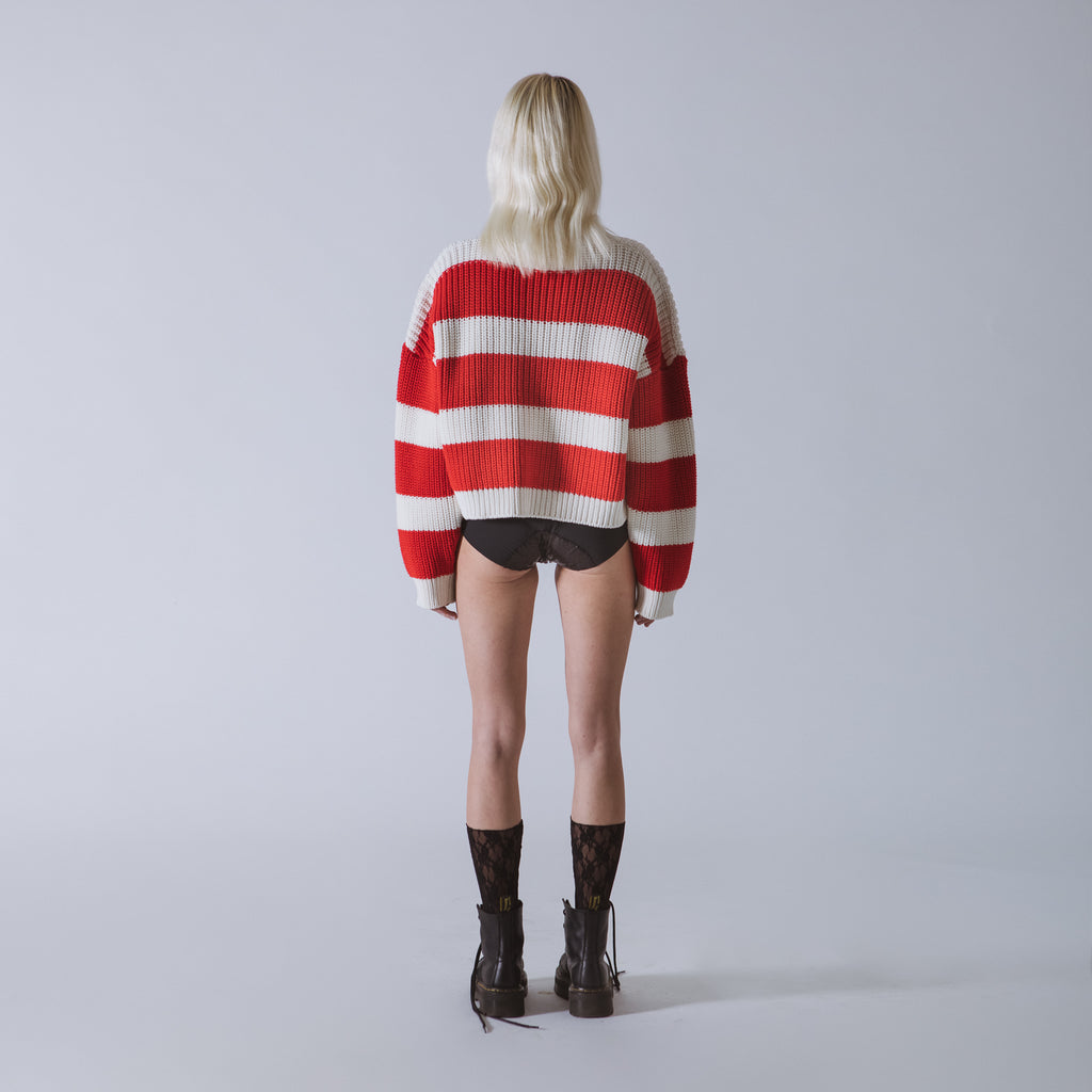 Sveta Milano Maglione girocollo in cotone Amélie Hotsell