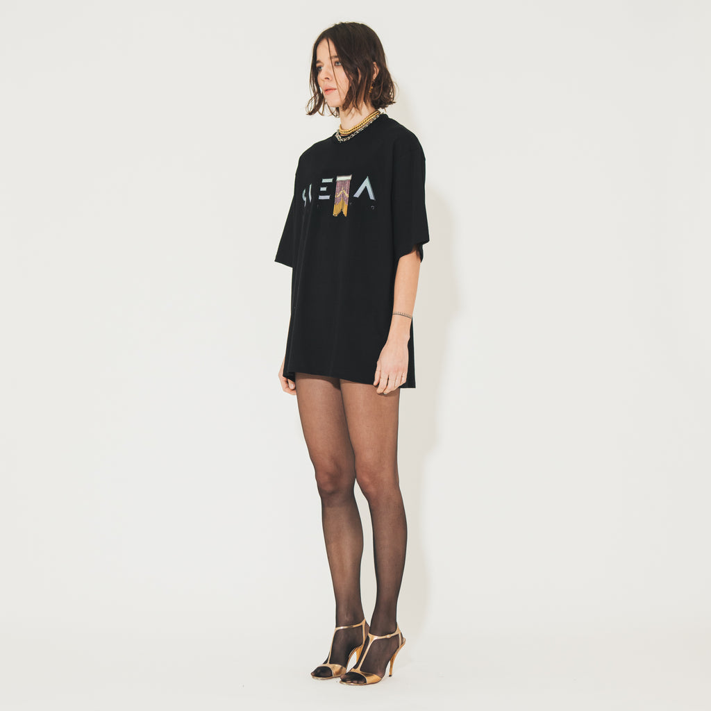 Sveta Milano T-shirt in jersey di cotone Eva Prezzo Ridotto
