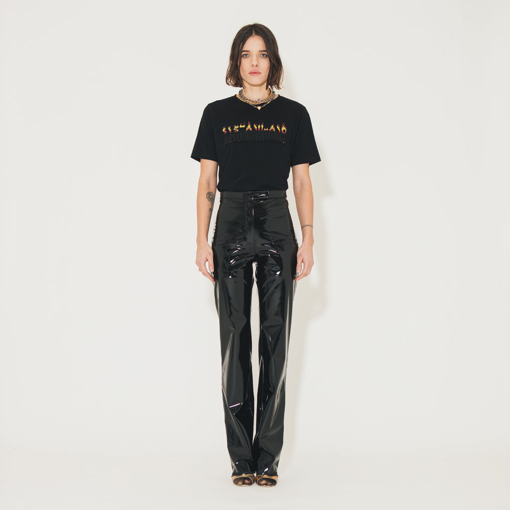Sveta Milano T-shirt Madonna in jersey di cotone Soddisfazione Garantita