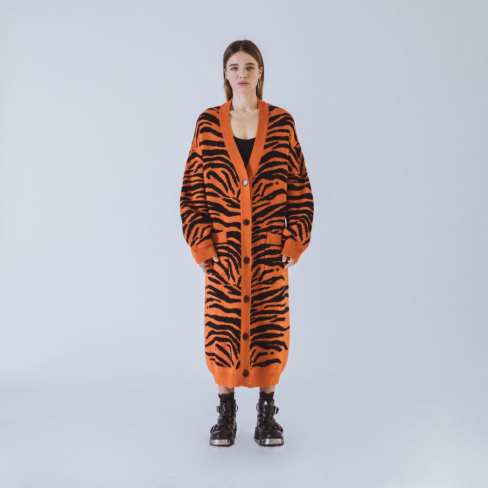 Sveta Milano Cardigan lungo jacquard Wendy Negozi Online
