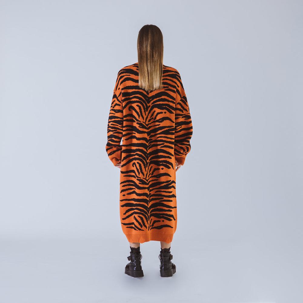 Sveta Milano Cardigan lungo jacquard Wendy Negozi Online