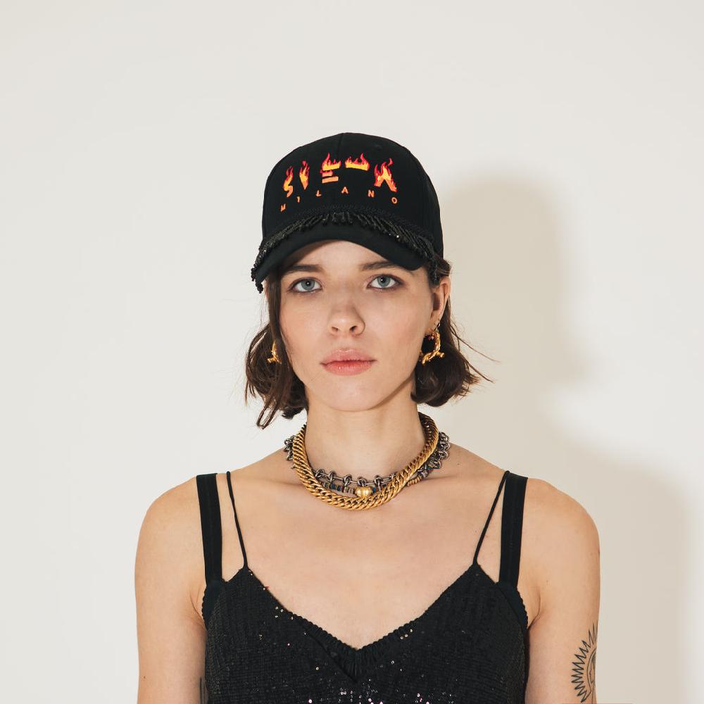 Sveta Milano Cappello da baseball Sanam Sottocosto