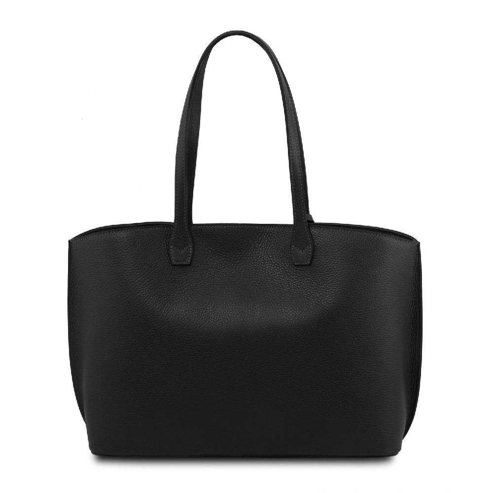 ﻿Tuscany Leather Leather Shopping bag Economico