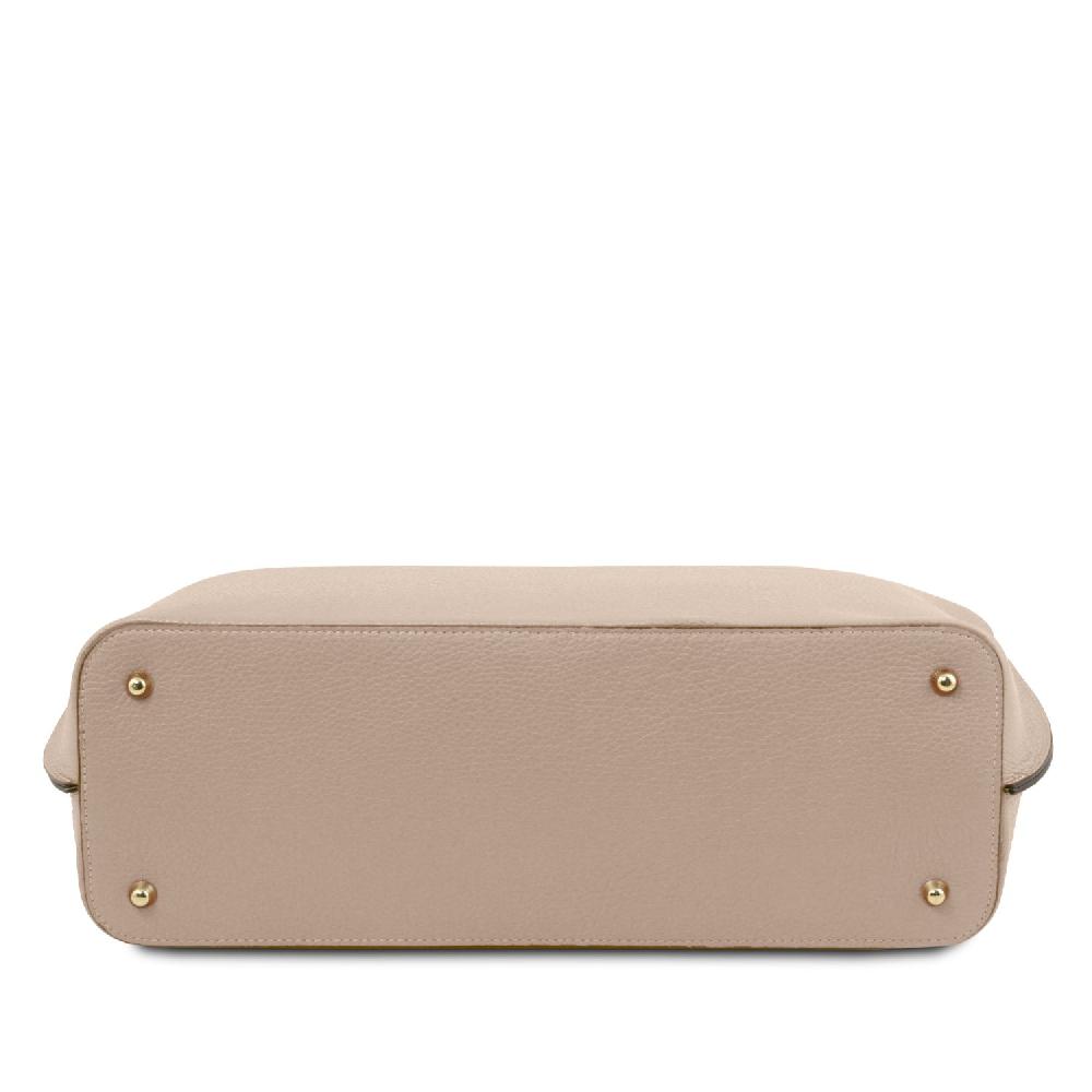 Tuscany Leather Shopping Tasche aus Leder Negozio