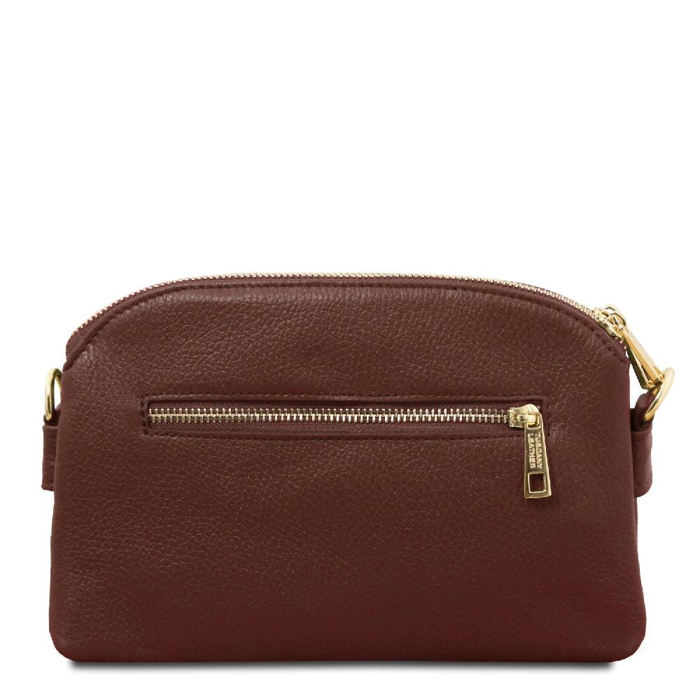Tuscany Leather Umhängetasche aus Weichem Leder Qualità Garantita