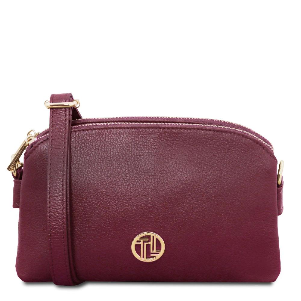Tuscany Leather Umhängetasche aus Weichem Leder Negozi Online