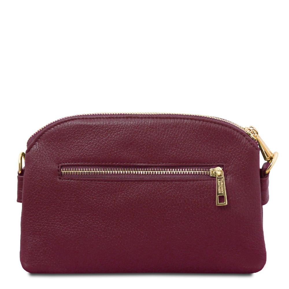 Tuscany Leather Umhängetasche aus Weichem Leder Negozi Online