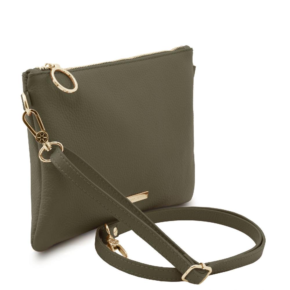 Tuscany Leather Clutch aus Weichem Leder Sconto