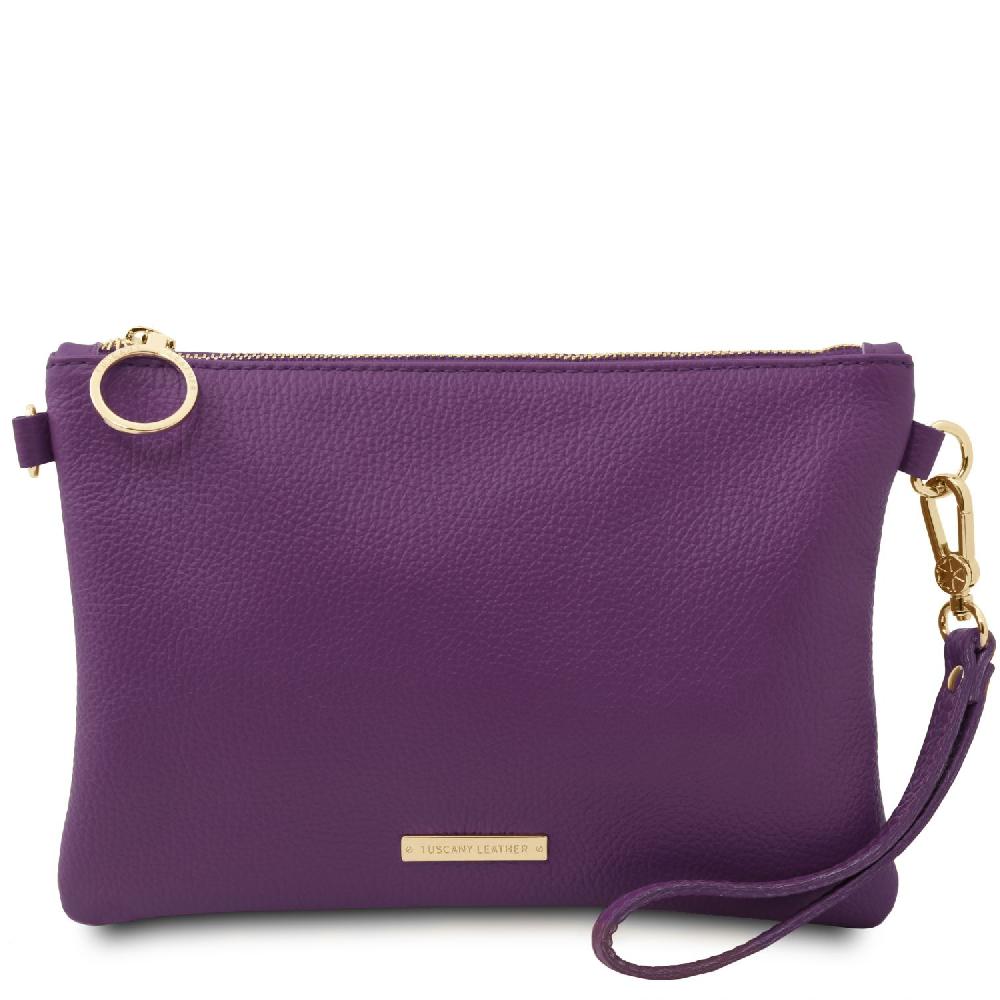 Tuscany Leather Clutch aus Weichem Leder Offerta