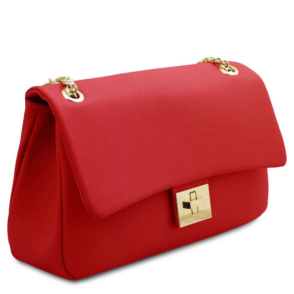 Tuscany Leather Schultertasche aus Weichem Leder Nuova
