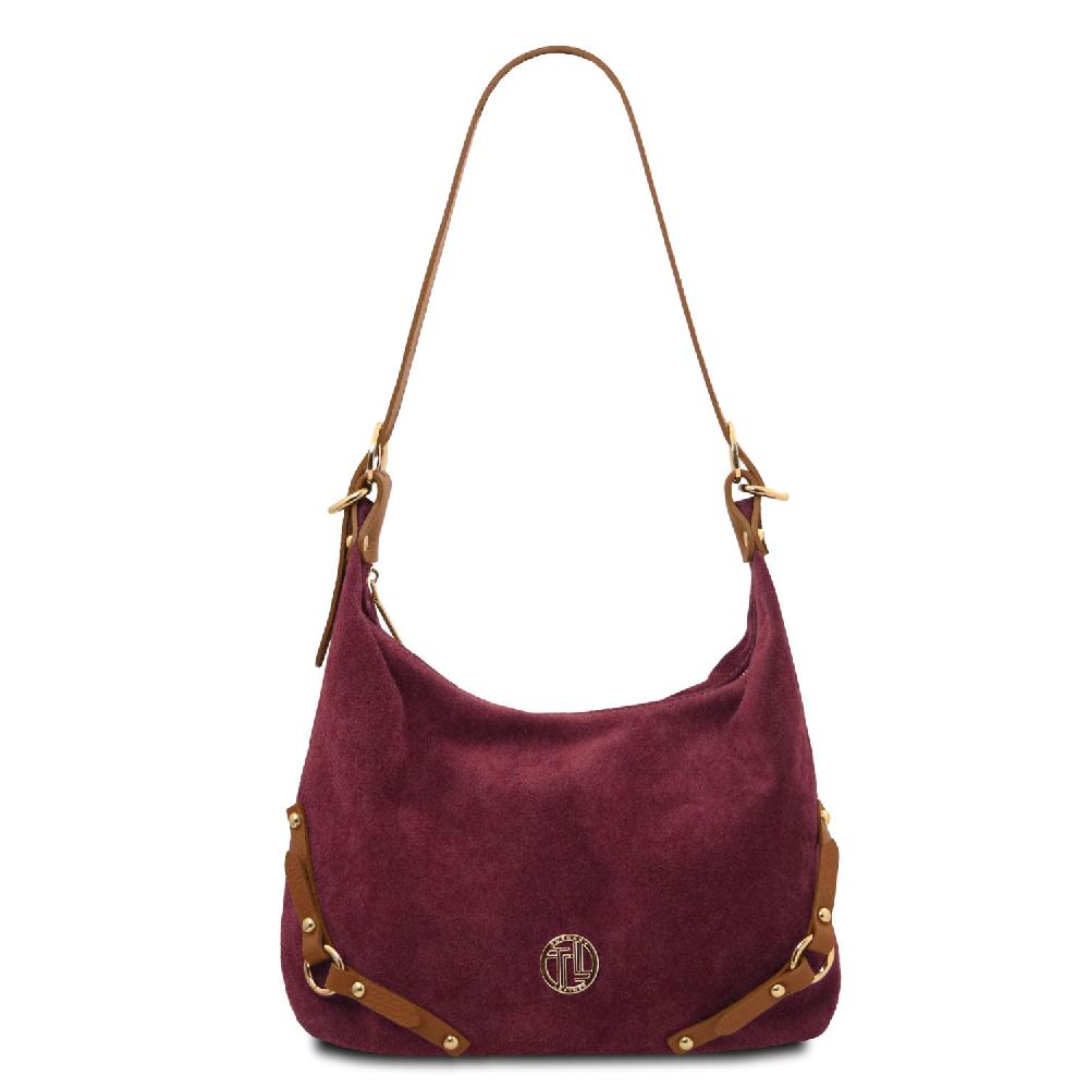 Tuscany Leather Suede Leather Shoulder bag I Più Venduti