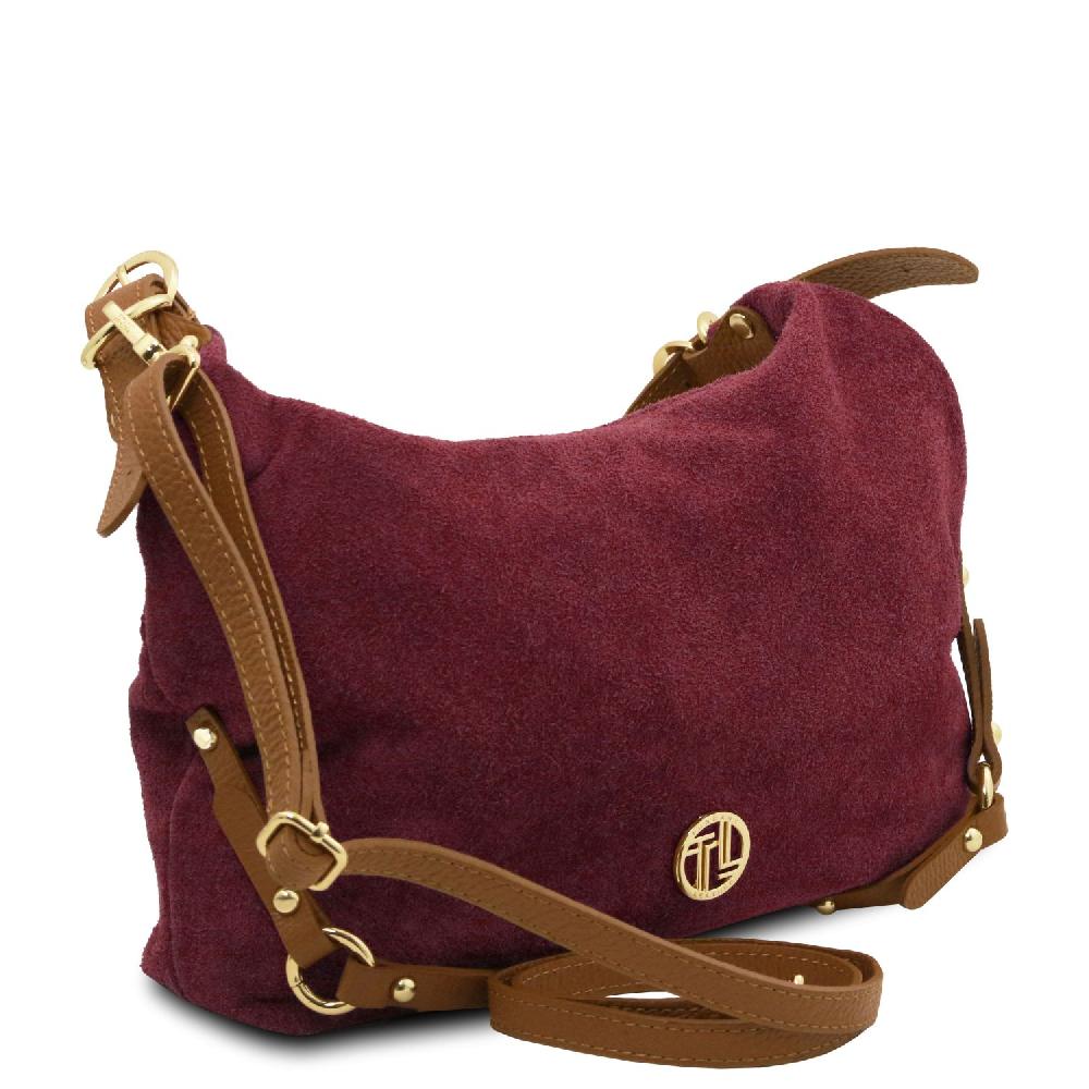 Tuscany Leather Suede Leather Shoulder bag I Più Venduti