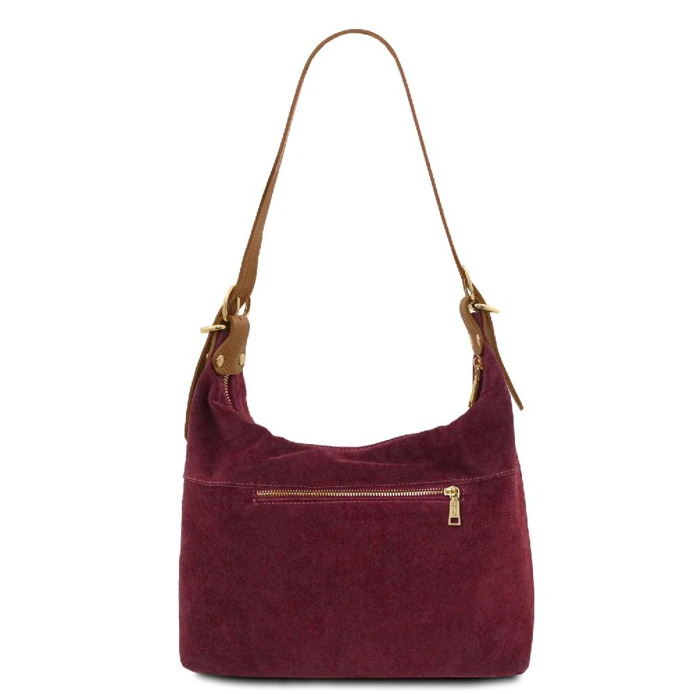 Tuscany Leather Suede Leather Shoulder bag I Più Venduti