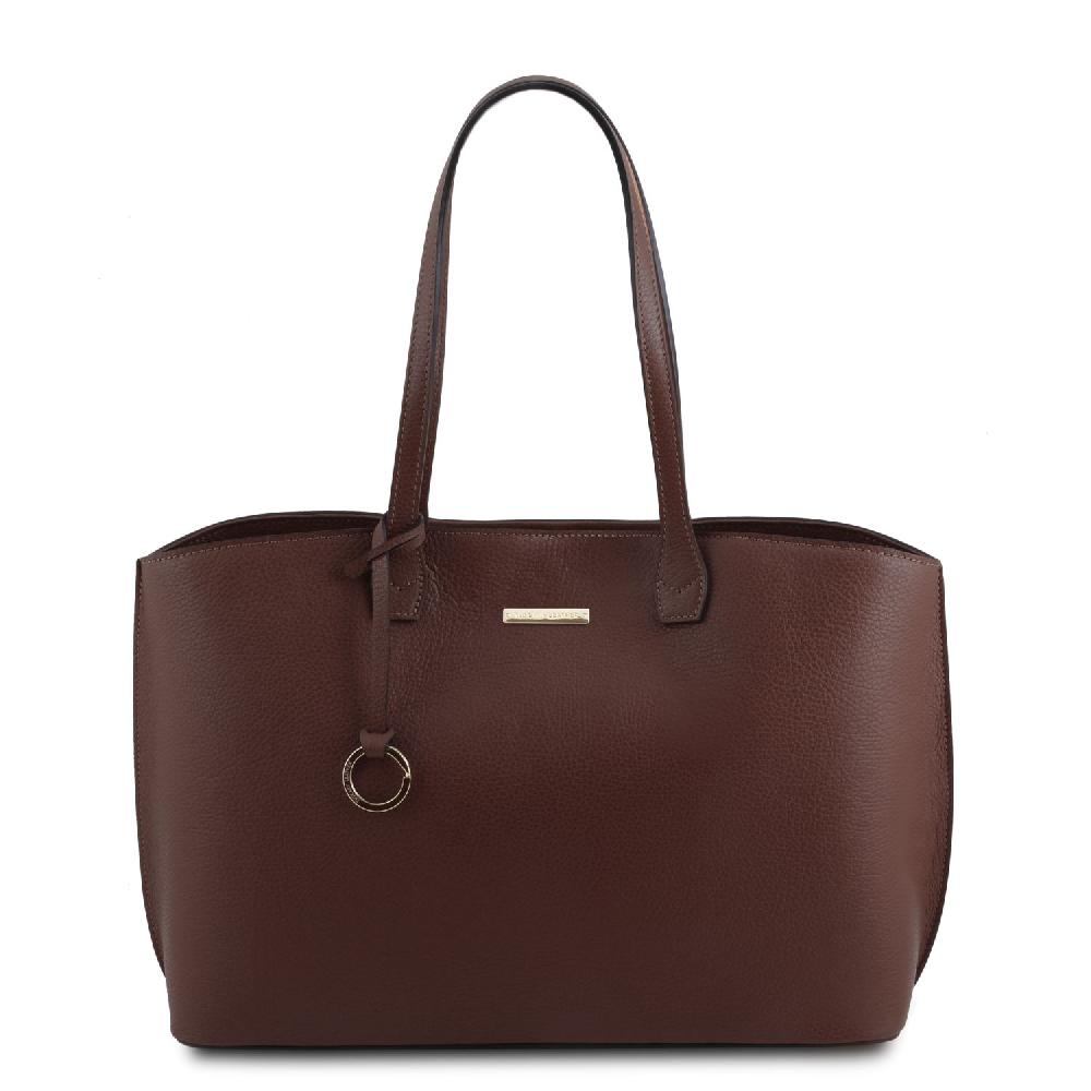 Tuscany Leather Bolso Shopping en Piel Pezzi Unici