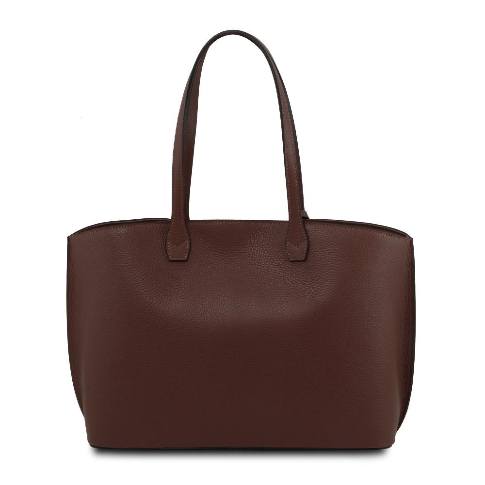 Tuscany Leather Bolso Shopping en Piel Pezzi Unici