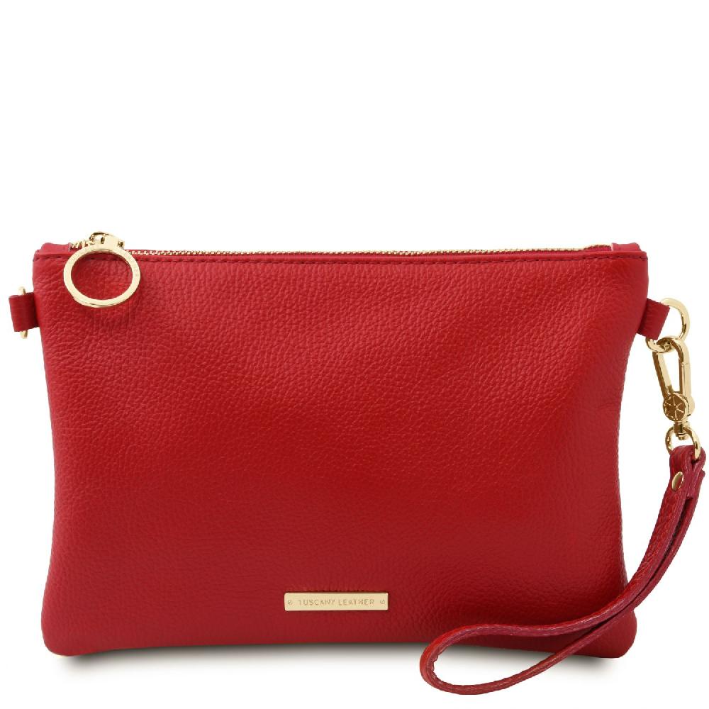 Tuscany Leather Bolso Noche en Piel Suave Nuova