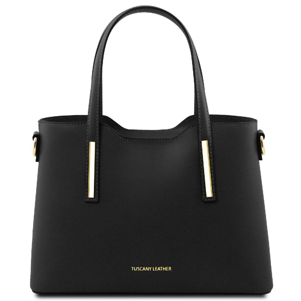 Tuscany Leather Borsa a Mano in Pelle - Misura Piccola Vendita Economica