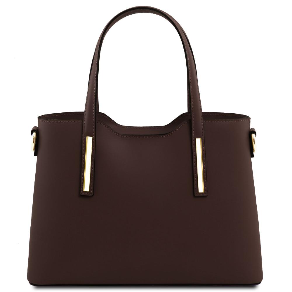 Tuscany Leather Borsa a Mano in Pelle - Misura Piccola Saldi Di Fabbrica