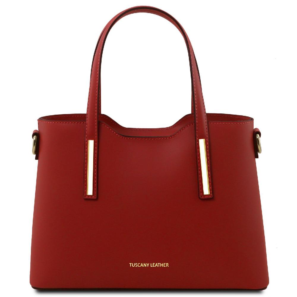 Tuscany Leather Borsa a Mano in Pelle - Misura Piccola Negozio