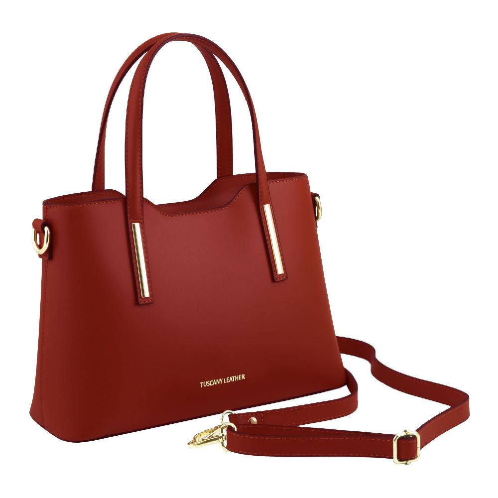 Tuscany Leather Borsa a Mano in Pelle - Misura Piccola Negozio