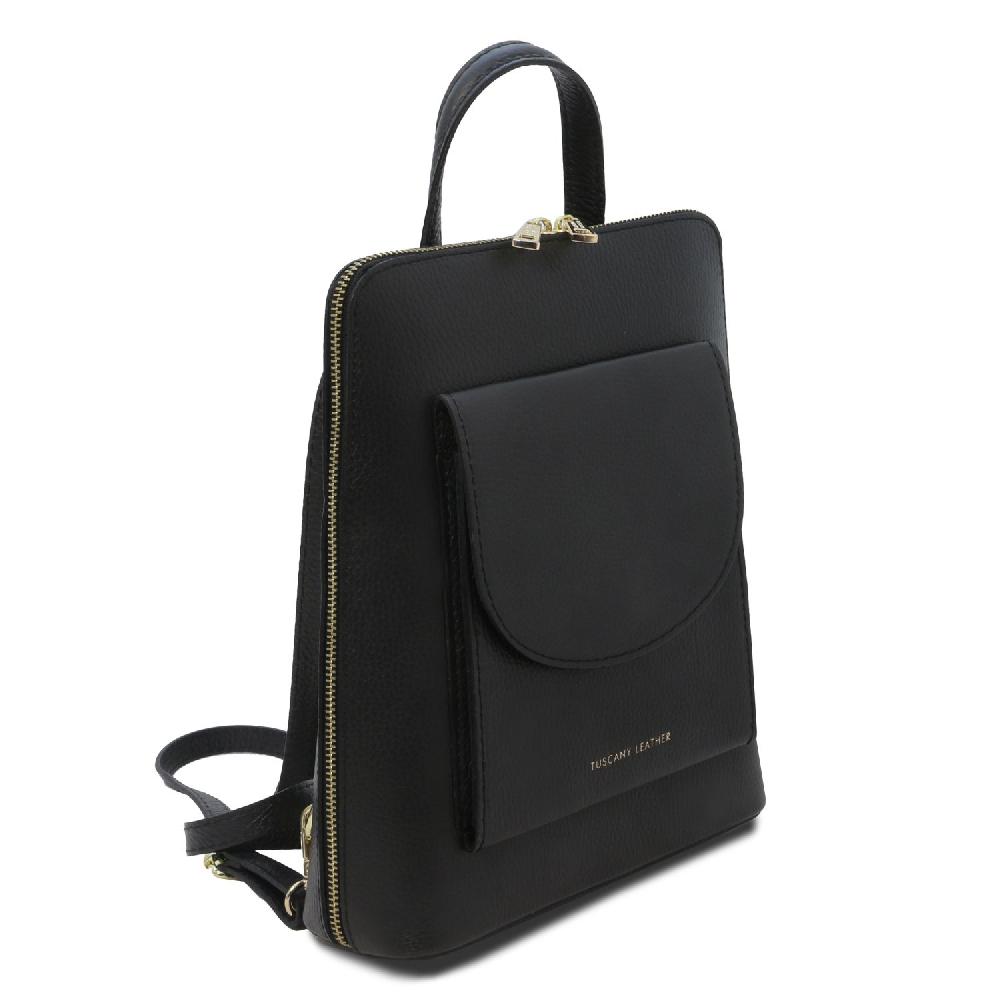 Tuscany Leather Zaino Piccolo da Donna in Pelle Sottocosto