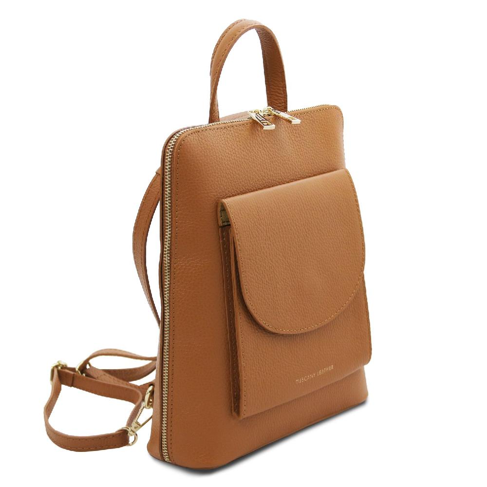 Tuscany Leather Zaino Piccolo da Donna in Pelle Convenienza