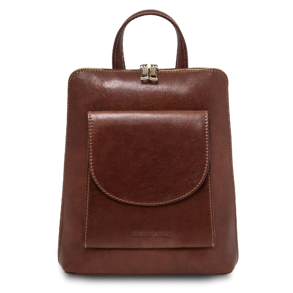 Tuscany Leather Zaino Piccolo da Donna in Pelle In Vendita