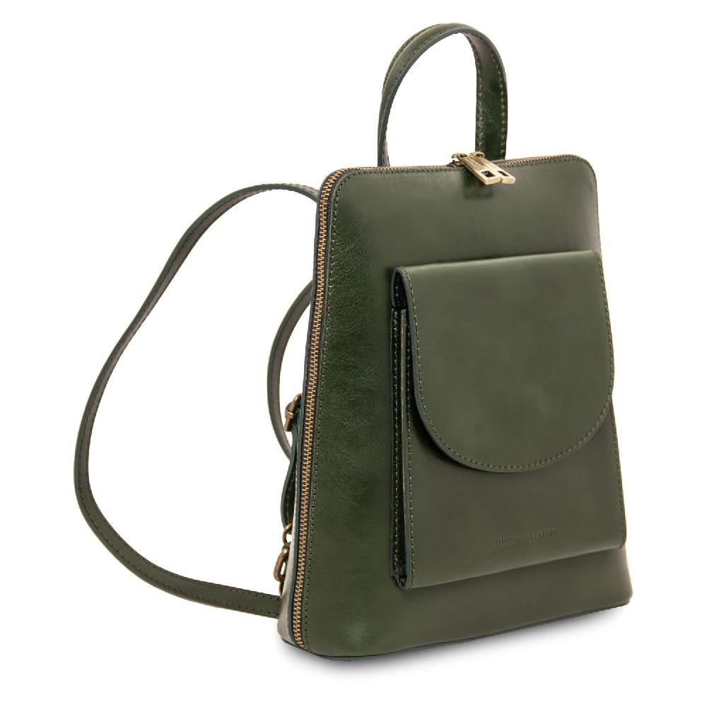 Tuscany Leather Zaino Piccolo da Donna in Pelle Vendita Calda