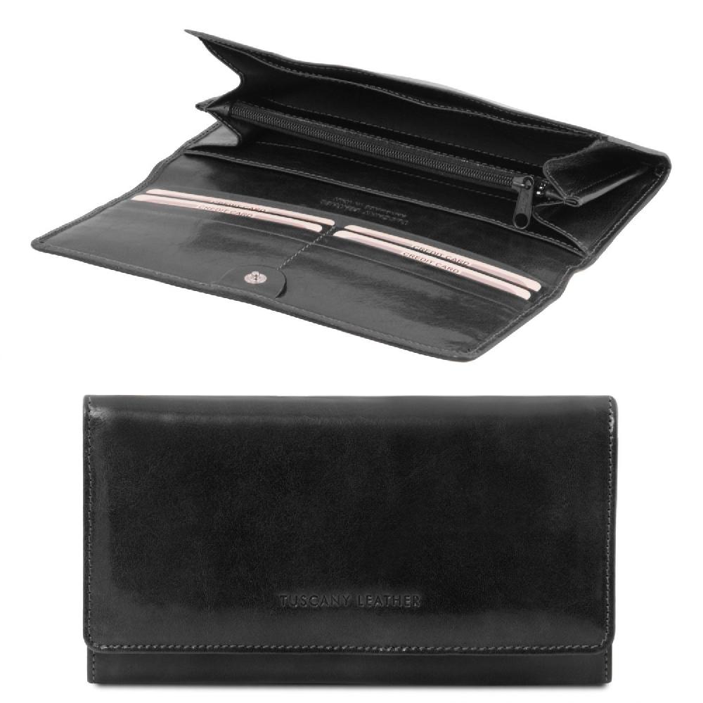 Tuscany Leather Esclusivo Portafoglio da Donna in Pelle Prezzo Ridotto
