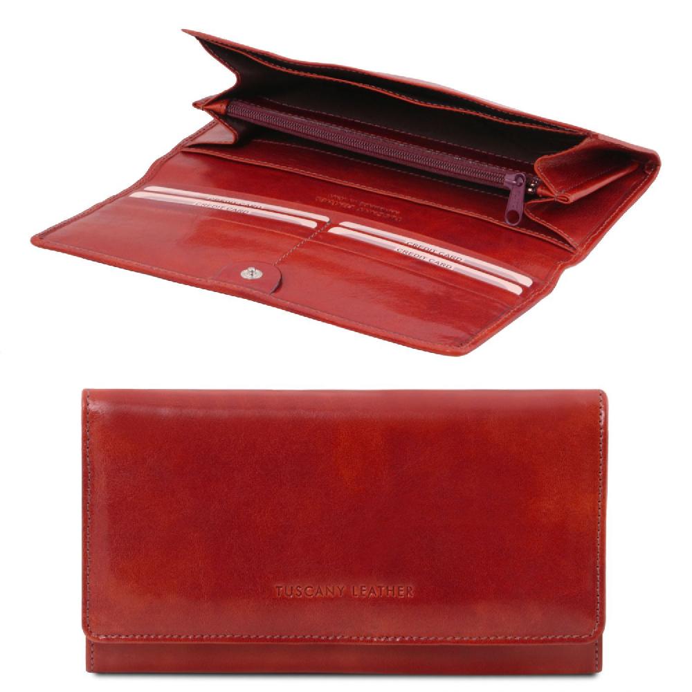 Tuscany Leather Esclusivo Portafoglio da Donna in Pelle Novità