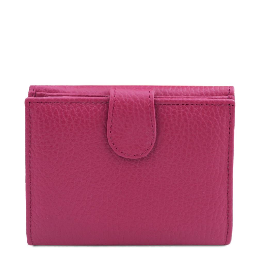 Tuscany Leather Esclusivo Portafoglio da Donna 3 Ante con Portaspiccioli in Pelle Latest fashion