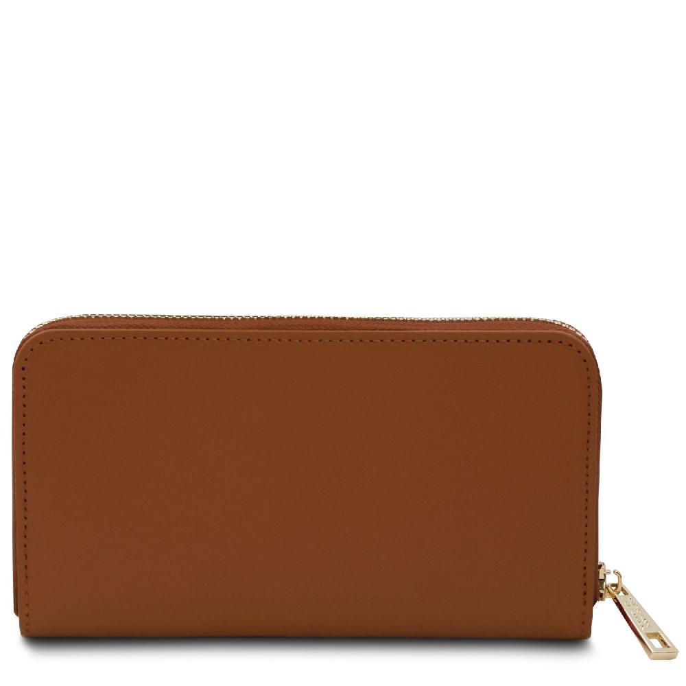 Tuscany Leather Esclusivo Portafogli in Pelle zip Around In Vendita