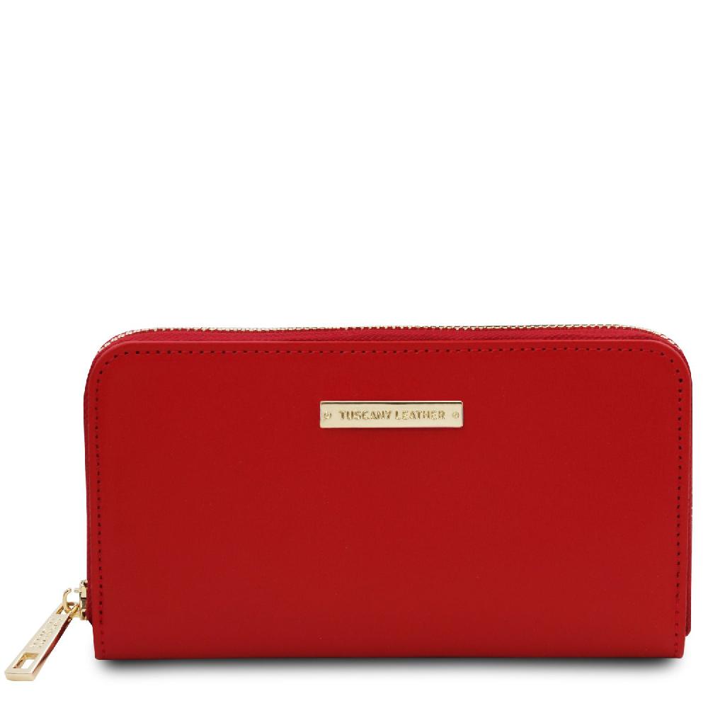 Tuscany Leather Esclusivo Portafogli in Pelle zip Around Hotsell