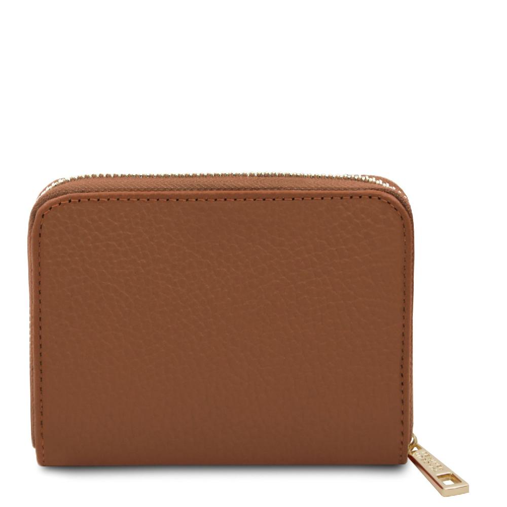 Tuscany Leather Esclusivo Portafogli in Pelle zip Around Vendita Economica