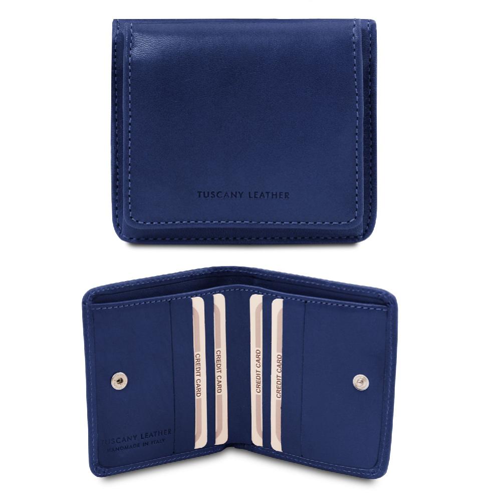 Tuscany Leather Esclusivo Portafogli in Pelle con Portamonete Sconti VIP