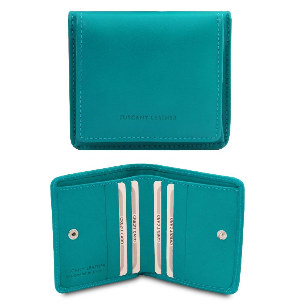 Tuscany Leather Esclusivo Portafogli in Pelle con Portamonete 2025