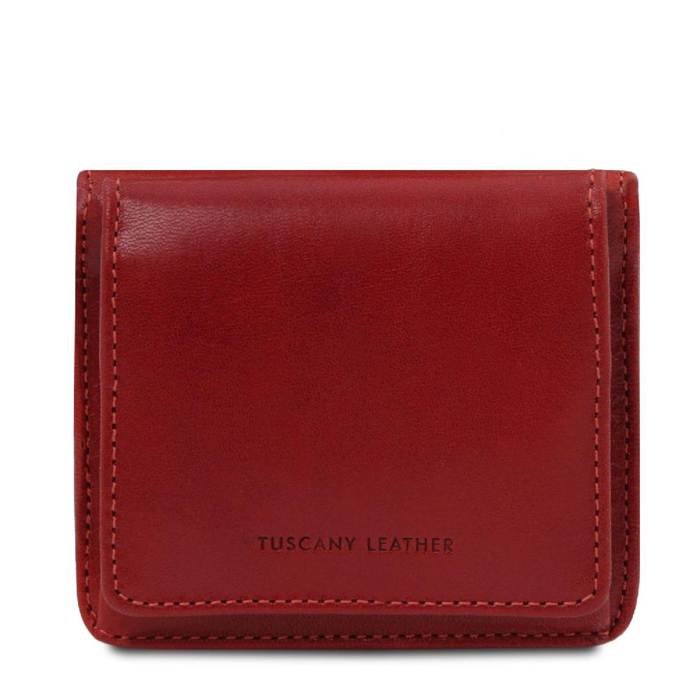 Tuscany Leather Esclusivo Portafogli in Pelle con Portamonete Italy