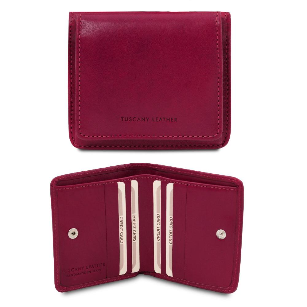 Tuscany Leather Esclusivo Portafogli in Pelle con Portamonete 2025